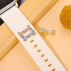 Silicone Bracelet Charms for Apple Watchband