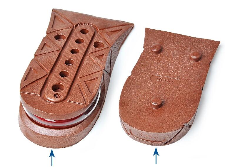 Height Increase Insole Adjustable 2-Layer 5CM Air Cushion Invisible Pads