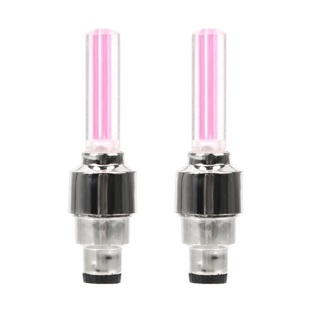 2PCS Tire Valve Cap Decorative Lantern Lamp