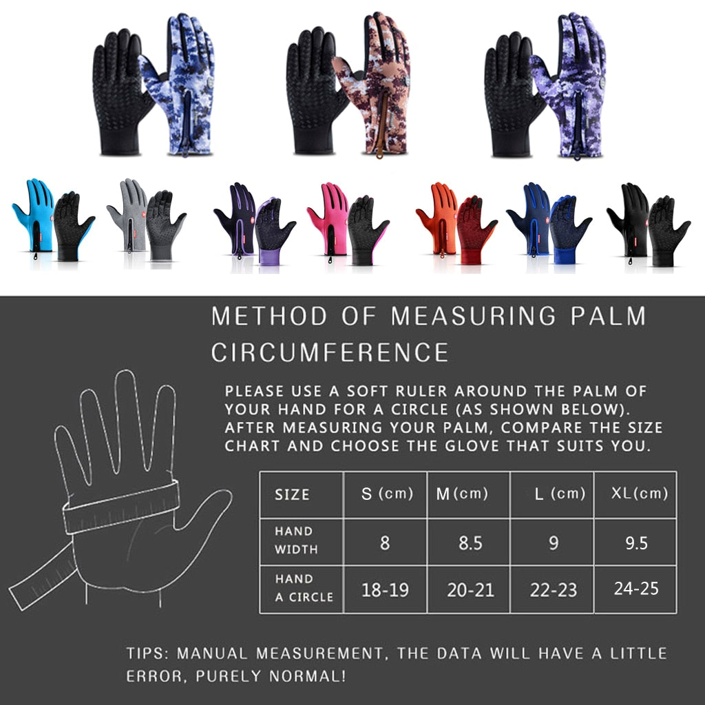 Waterproof Outdoors Cycling Gloves