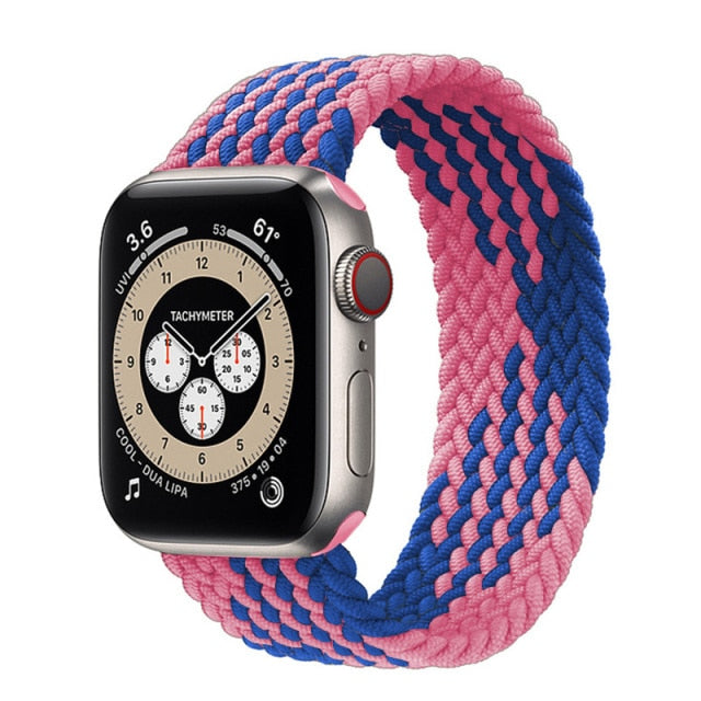 Braided Solo Loop For Apple Watch Band Strap