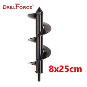 Garden Planter Spiral Drill Bit