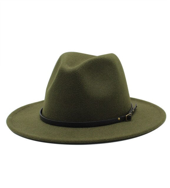 Multicolor Wool Jazz Fedora Hats