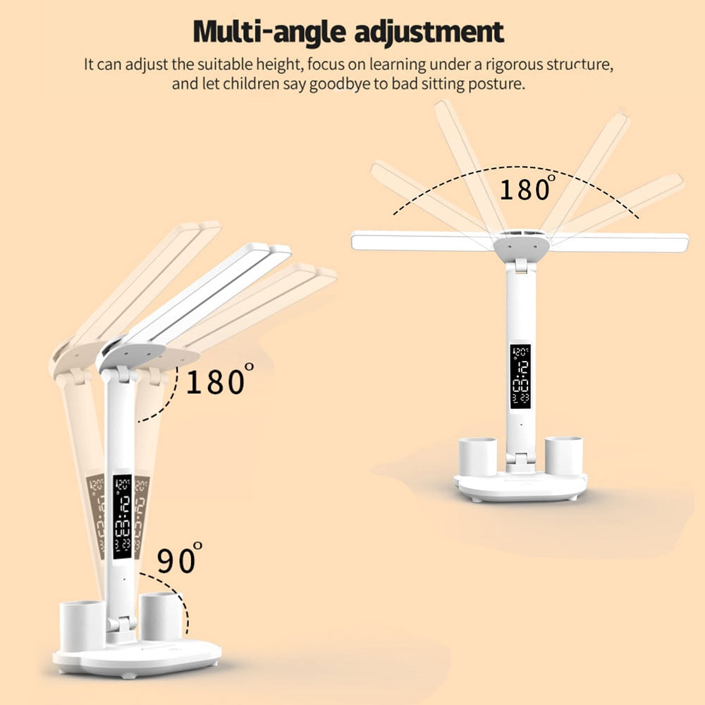 LED Desk Lamp with Pen Holder