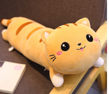 130cm Long Cat Pillow for Kids