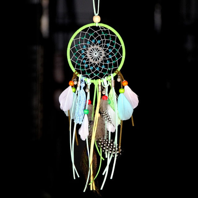 True Feather Dream Catcher Lights