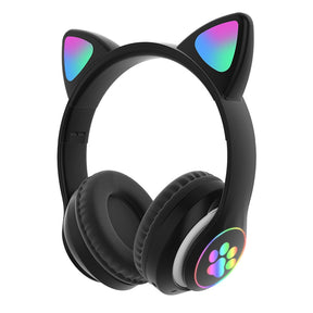 LED Cat Ear Noise Cancelling Headphones