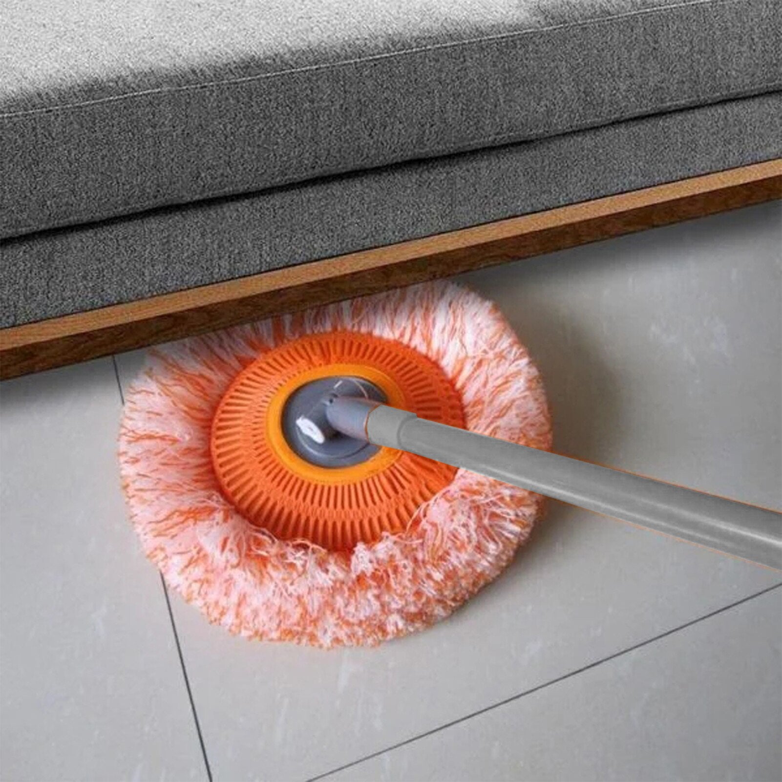 Floor Mop with Extendable Long Handle