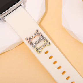 Silicone Bracelet Charms for Apple Watchband