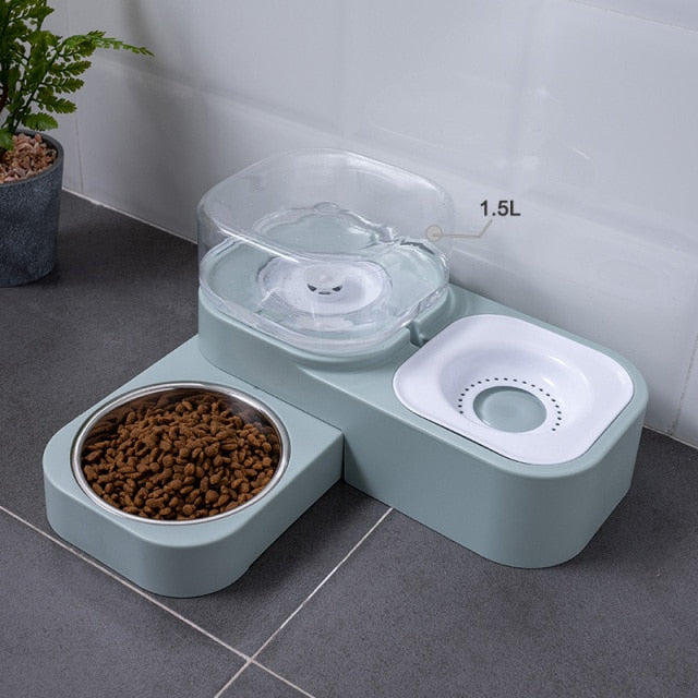 4 Style Pet Feeder Bowls