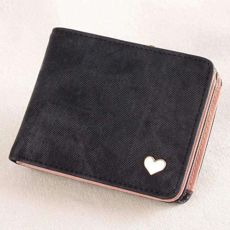 Heart of Gold Compact Wallet