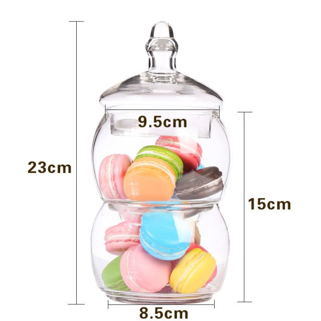 Transparent Storage Jars