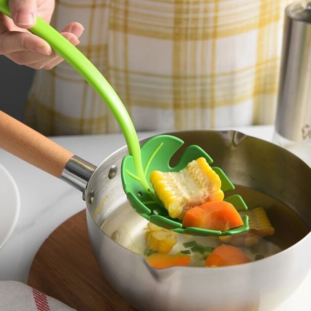 Leaf-Shaped Colander