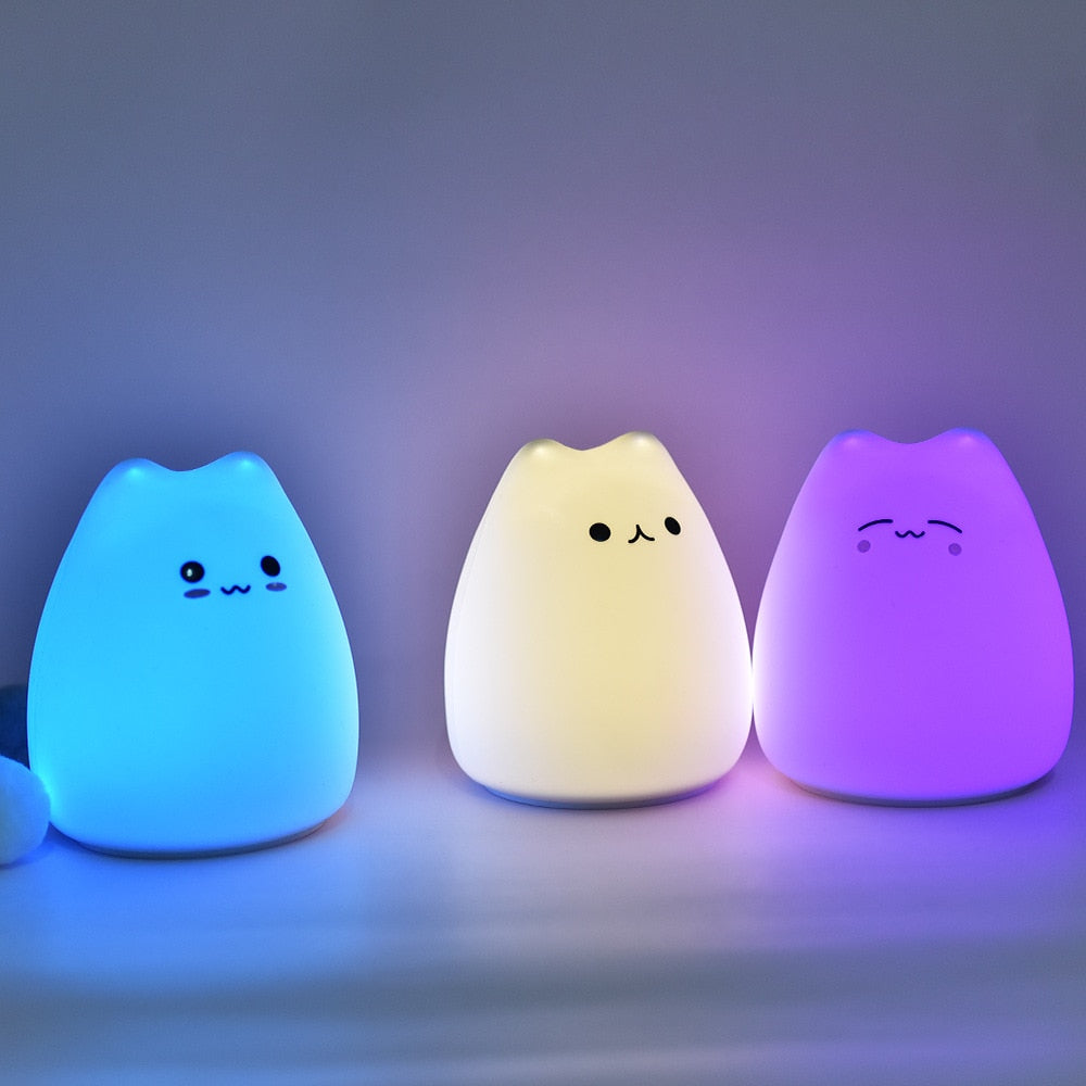 Adorable LED Colorful Night Light