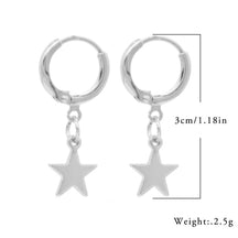 Colorful Star Earrings