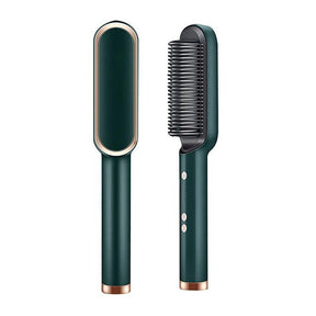 Electric Heat Comb Straightener Curler