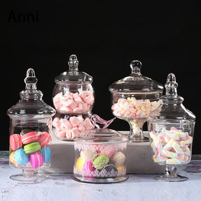 Transparent Storage Jars