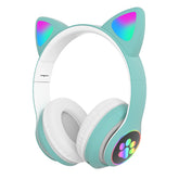 LED Cat Ear Noise Cancelling Headphones