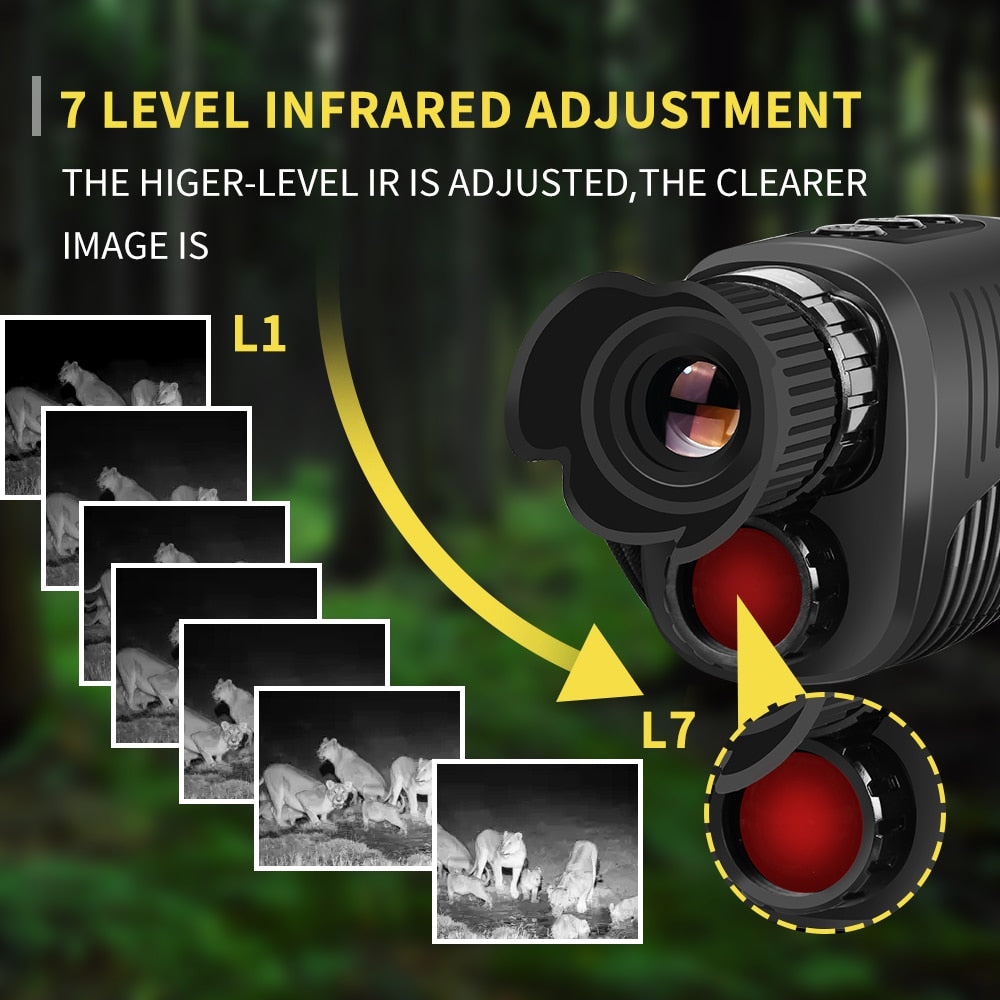 1080P HD Monocular Night Vision Device