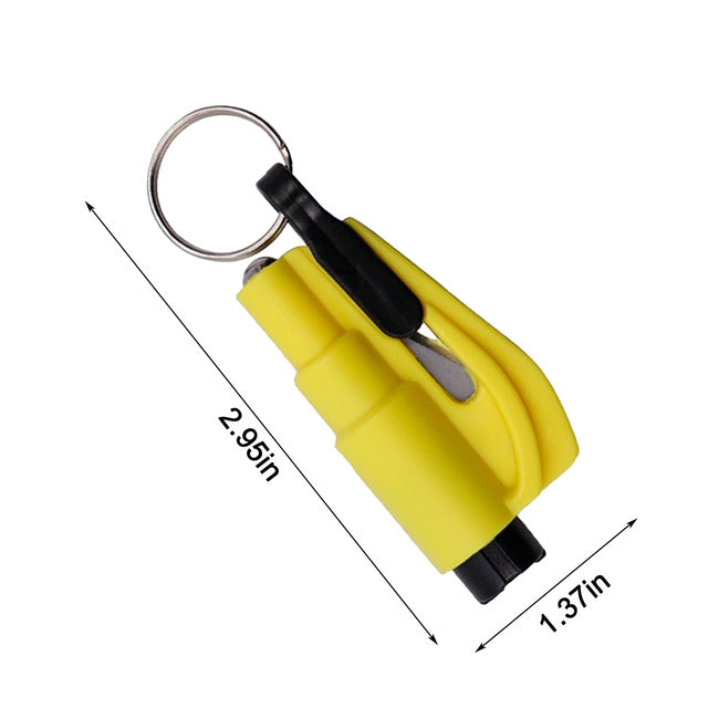 Car Safety Hammer Keychain