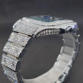 Ice Out Diamond Square Watch