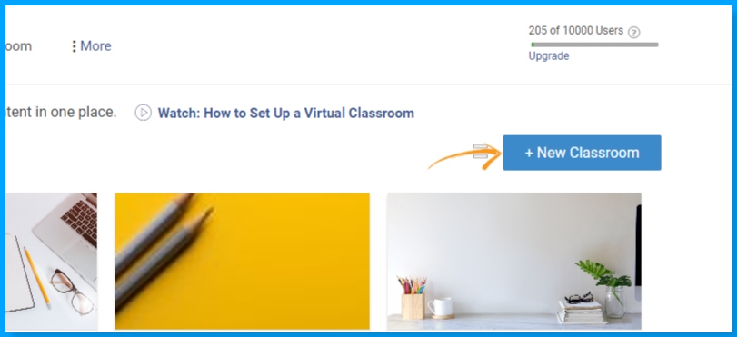 New Virtual Classroom