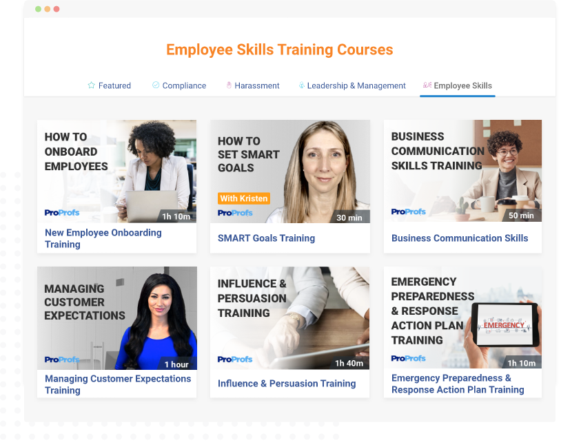 Workplace Training Courses