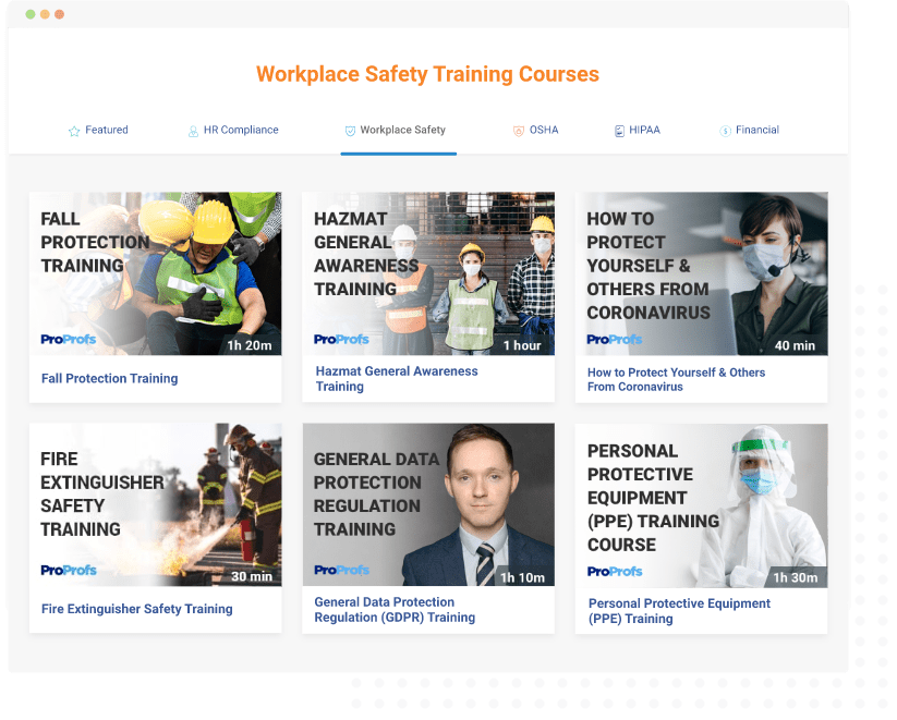 Workplace Safety Training Courses