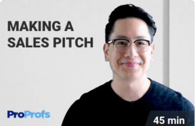 Making a Sales Pitch