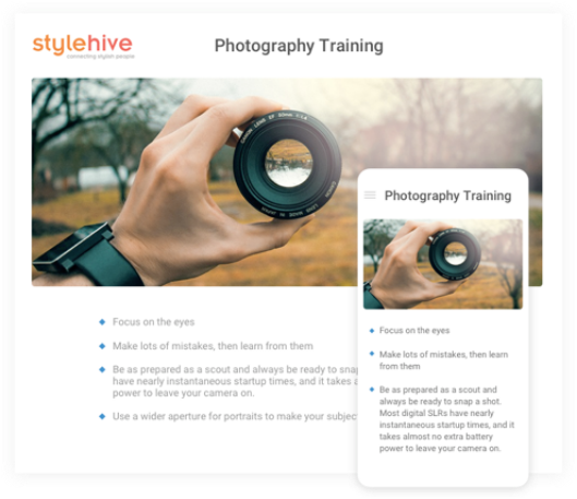 Train Anyone, Anywhere, Anytime