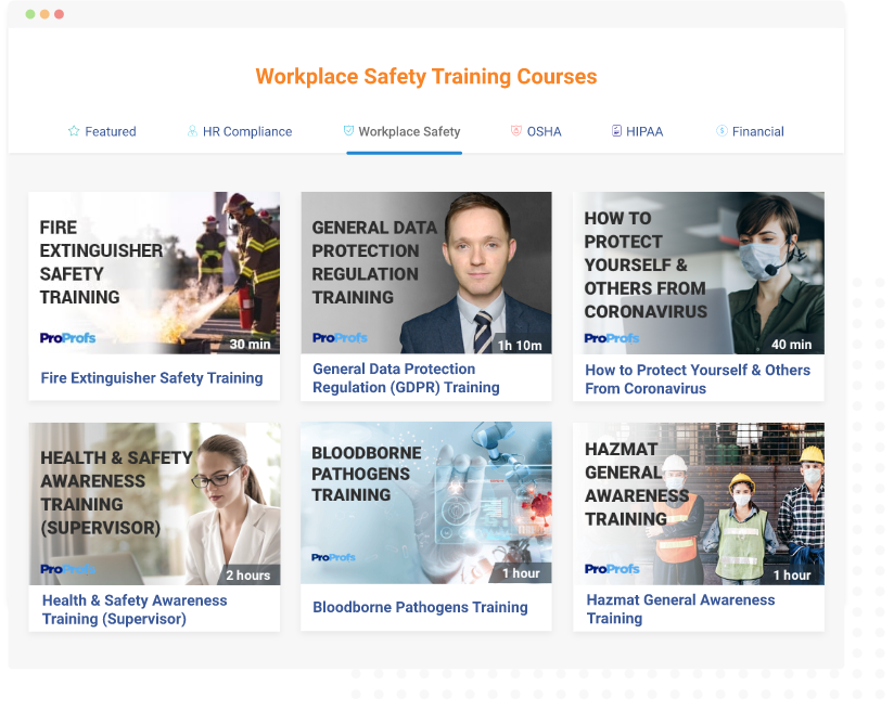 Workplace Safety Training Courses